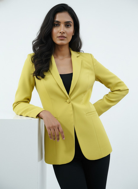 sachin and babi light blue dress How To Style A Blazer Casually + Navy, Green and Floral Blazer Casual  Outfit Ideas