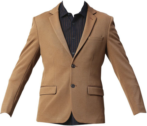 BASICS Solid Tuxedo Style Casual Men Blazer Buy BASICS Solid
