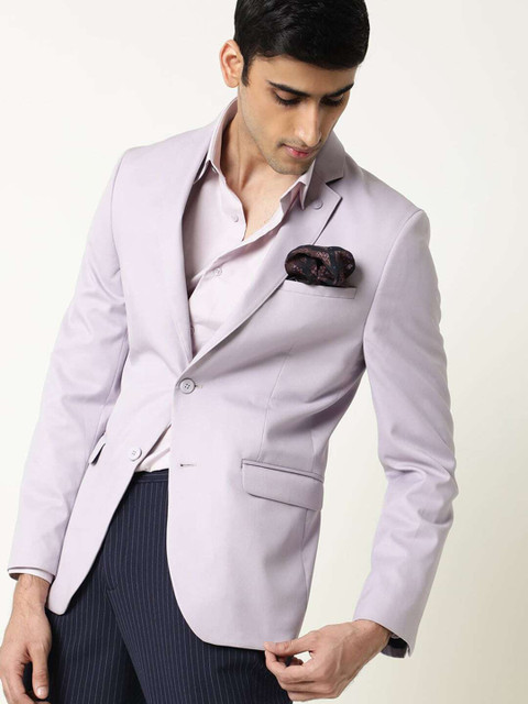 rare rabbit mens mauve blazer