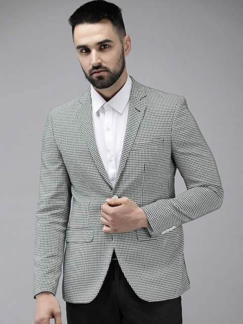 Formal Blazer Park Avenue Grey Blazer PARK AVENUE Houndstooth