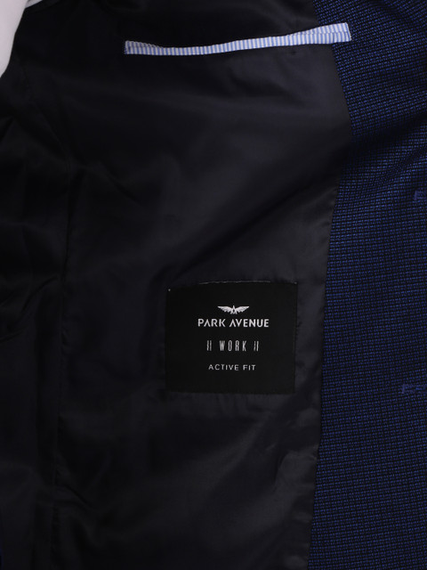 PARK AVENUE Solid Single Breasted Formal Men Blazer Buy PARK