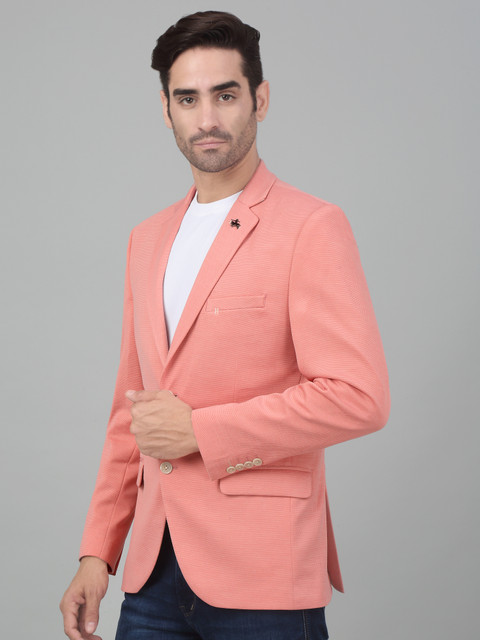 Blazer Cantabil Suit CANTABIL Self Design Single Breasted Casual Men Blazer  Buy