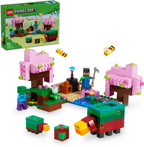 LEGO Minecraft The Cherry Blossom Garden Toy 21260 304 Blocks