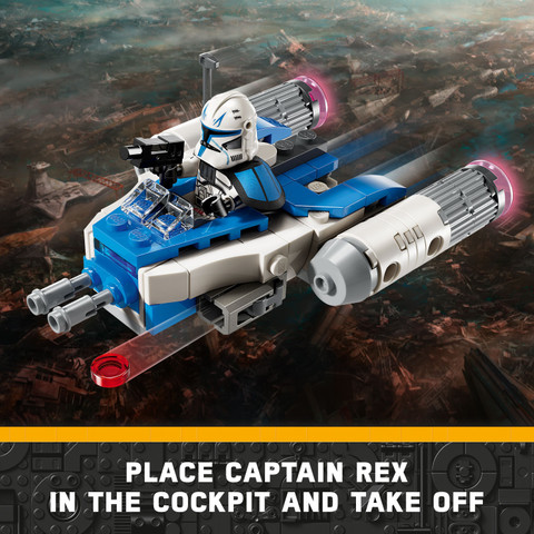 LEGO Star Wars Captain Rex Y-Wing Microfighter Set 75391 99