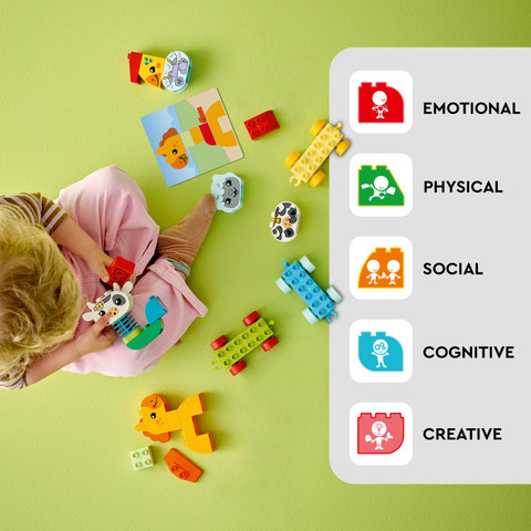 LEGO DUPLO My First Animal Train Nature Toy 10412 (19 Pieces