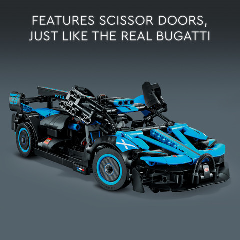 LEGO Technic Bugatti Bolide Agile Blue 42162 Building Toy Set (905