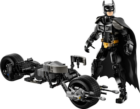 LEGO Super Heroes DC : Batman Construction Figure & the Bat-Pod