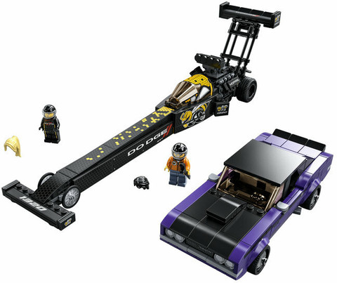 LEGO 76904 Mopar Dodge//SRT Top Fuel Dragster and 1 - 76904 Mopar
