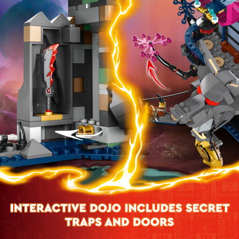 LEGO NINJAGO Wolf Mask Shadow Dojo Toy Set 71813 ( 1190 Pieces