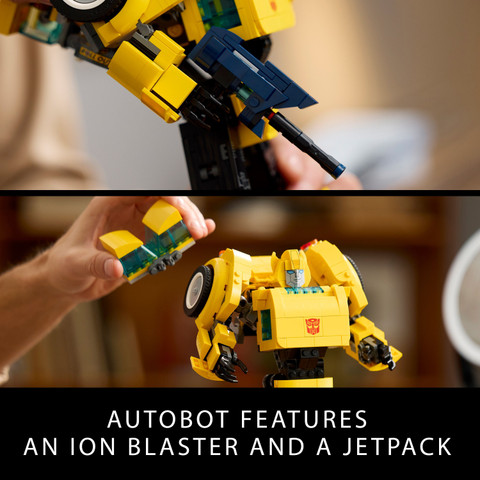 LEGO Icons Transformers Bumblebee Set 10338 (950 Pieces) - Icons