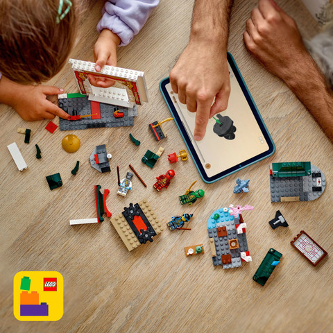 LEGO NINJAGO Ninja Spinjitzu Temple Action Toy Playset 71831 (158