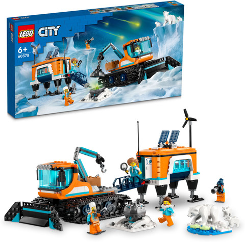LEGO City Arctic Explorer Truck and Mobile Lab 60378 Building Toy