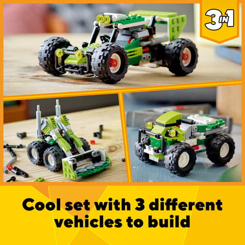 LEGO Creator 3-in-1 Off-Road Buggy (374 Blocks) Creator 3-in-1