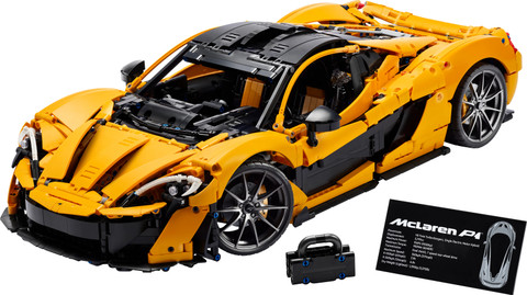 LEGO Technic McLaren P1 Hypercar Set for Adults 42172 building