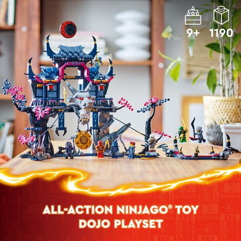 LEGO NINJAGO Wolf Mask Shadow Dojo Toy Set 71813 ( 1190 Pieces