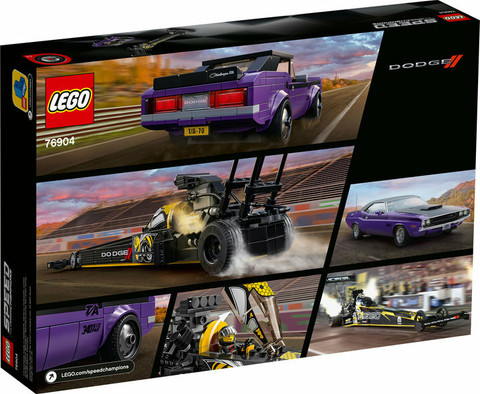 トイガン GOSHOT LEGO 76904 Mopar Dodge//SRT Top Fuel Dragster and 1 - 76904 Mopar