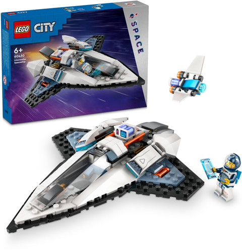LEGO City Interstellar Spaceship Toy Playset 60430 (240 Pieces