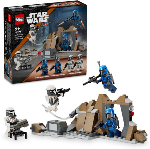 LEGO Star Wars Ambush on Mandalore Battle Pack Set 75373 109 Blocks)