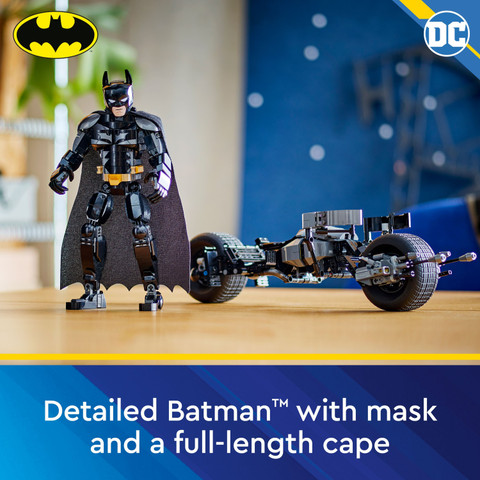 LEGO Super Heroes DC : Batman Construction Figure & the Bat-Pod