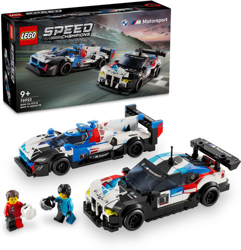LEGO Speed Champions BMW M4 GT3 BMW M Hybrid V8 Race Cars 76922 (676  Pieces)