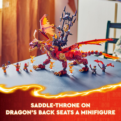 LEGO NINJAGO Source Dragon of Motion Adventure Toy 71822 ( 1716