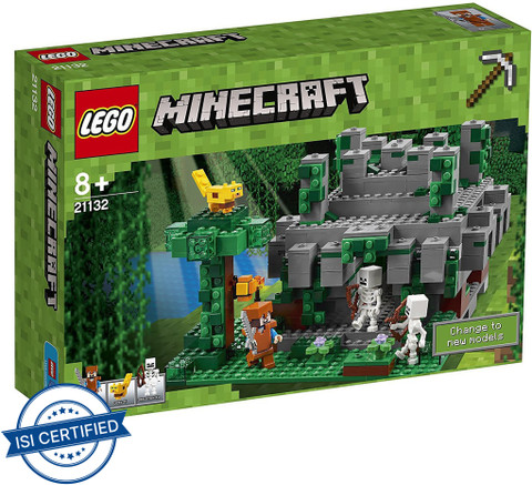 Minecraft Jungle Lego Minecraft Dungeons Amazon LEGO Minecraft Minecraft  Buy Steve, Ocelot, Skeleton X2 Toys