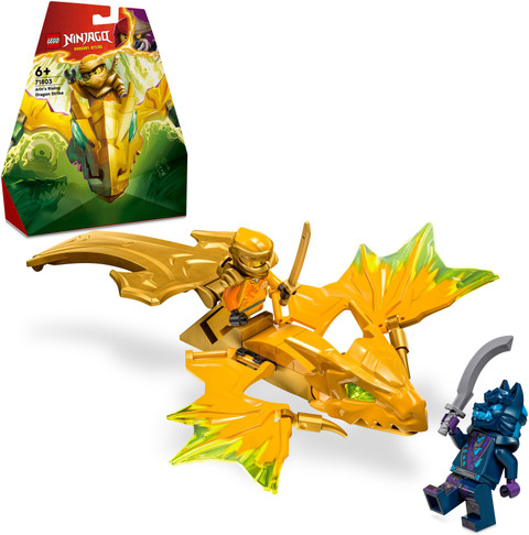 LEGO NINJAGO Arin's Rising Dragon Strike Toy 71803 27 Pieces
