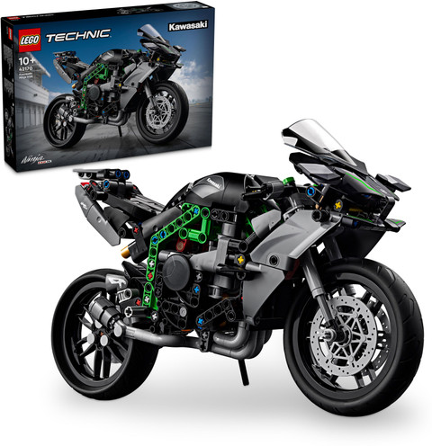 LEGO Technic Kawasaki Ninja H2R Motorcycle Set 42170 ( 643 Pieces