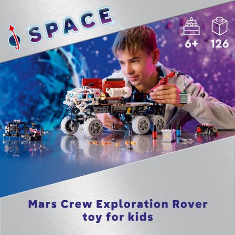 LEGO Technic Mars Crew Exploration Rover Set 42180 1599 Pieces