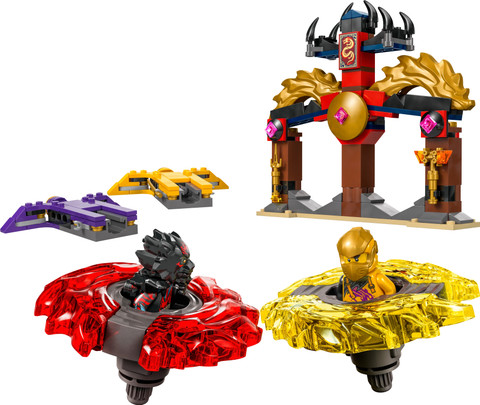 LEGO NINJAGO Dragon Spinjitzu Battle Pack Action Toy Set 71826