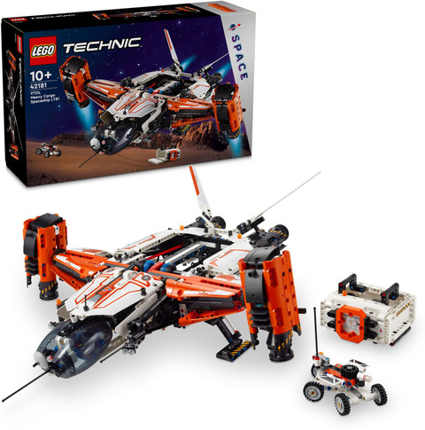 LEGO Technic VTOL Heavy Cargo Spaceship LT81 42181 1365 Pieces)