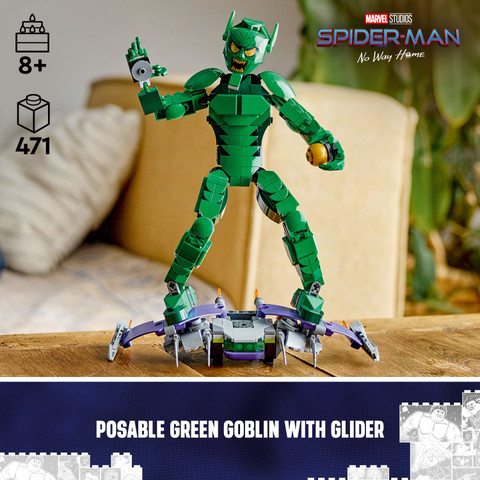 LEGO Super Heroes Marvel Green Goblin Construction Figure 76284