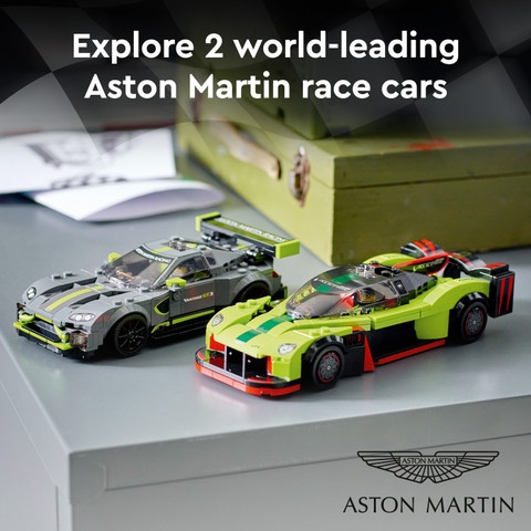 LEGO Speed Champions Valkyrie AMR Pro Aston Martin Vantage GT3