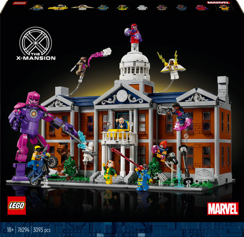 LEGO Marvel X-Men: The X-Mansion Buildable Set 76294 (3093 Blocks