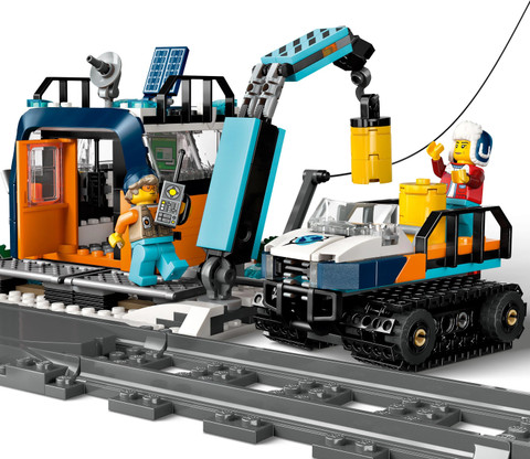 LEGO City Explorers Arctic Polar Express Train Toy Vehicle Set