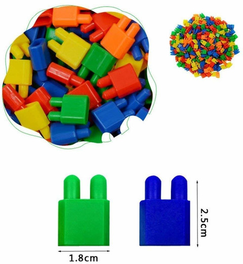 Pulsbery Building Block for Kids Toys Good Activity for Kids (Bullet BOLK  200)