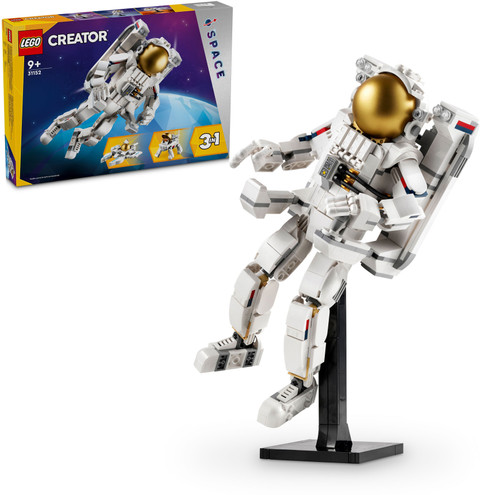 LEGO Creator 3-in-1 Space Astronaut Toy Set 31152 (647 Pieces