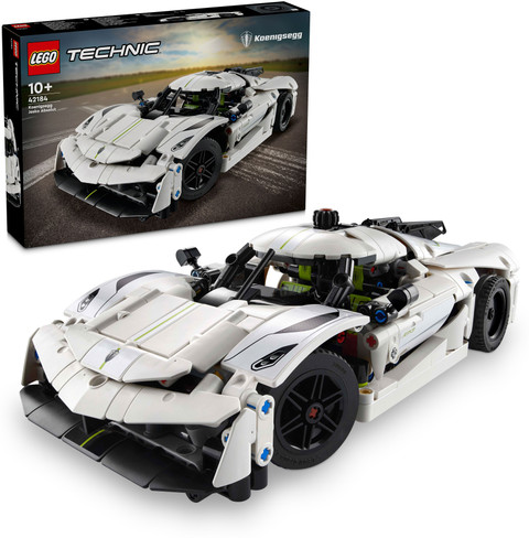 LEGO Technic Koenigsegg Jesko Absolut White Hypercar 42184 (801