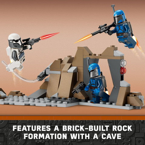 starwarsコレクターシリーズ　22個セット LEGO Star Wars Ambush on Mandalore Battle Pack Set 75373 ( 109