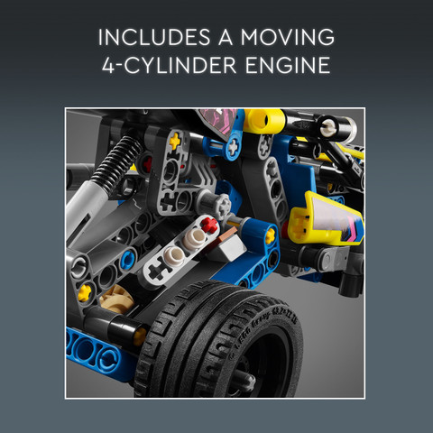 LEGO Technic Off-Road Race Buggy Car Toy 42164 (219 Pieces)