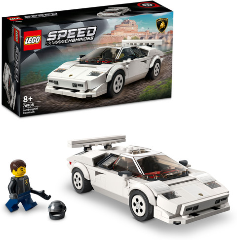 LEGO Speed Champions Lamborghini Countach (262 Blocks) - Speed
