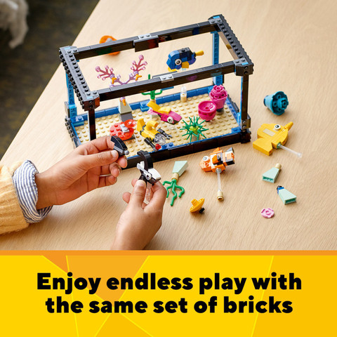 LEGO Creator 3-in-1 Fish Tank (352 Blocks) Creator 3-in-1 Fish