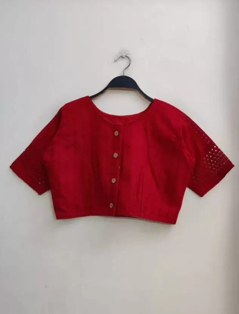 Sathi Creation Boat Neck Women Blouse Buy Sathi Creation Boat - Main Image