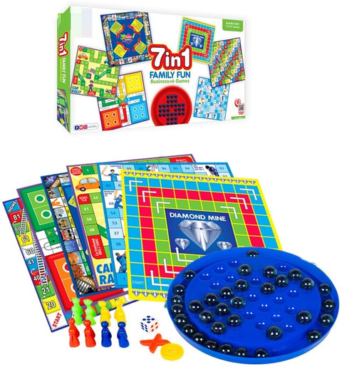 zokato 7 in 1 Kids Games Birthday Gift for Kids Strategy & War