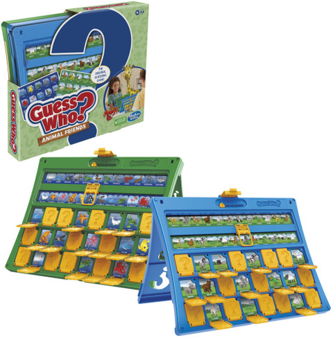 HASBRO GAMING Guess Who? Animal Friends Board Game for Kids Ages