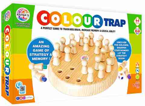 RATNA'S Colour Trap Party Fun Games Board Game (1943) Party Fun Board  Game