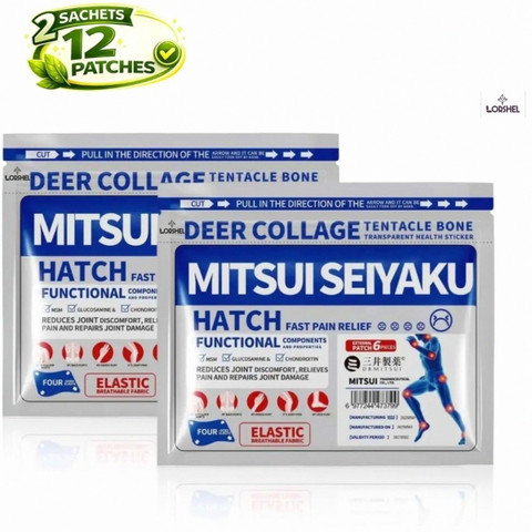洋楽 SLOW PAIN/TRUST NO MAN L.A. TO JAPAN LORSHEL Japanese Pain Relief Patch For Knee Pain | Gentle & Skin