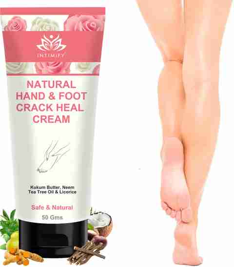 INTIMIFY Feet Whitening, Hand, Heels Foot Crack Remover Cream