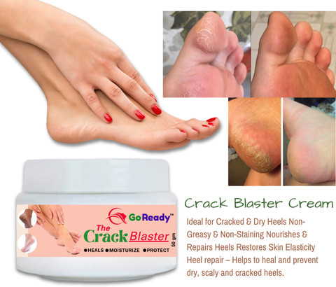 GoReady Foot Repair Cream for Foot Fungus, Dry Cracked Feet and