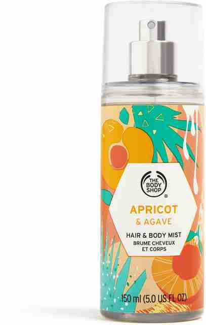 Buy THE BODY SHOP Apricot & Agave Hair & Body Mist-150ML Eau de Cologne -  150 ml Online In India | Flipkart.com